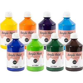 Creativ Company Akrylfärg Blank 8x500ml