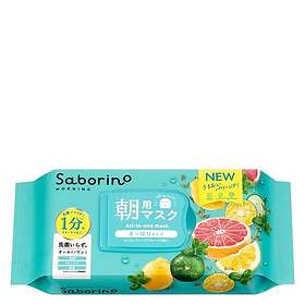Saborino Morning Facial Sheet Mask Minty Fresh 30 stk