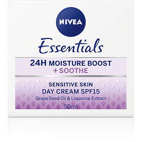 Nivea Daily Essentials Rich Moisturizing Day Cream Dry/Sensitive Skin SPF15 50ml