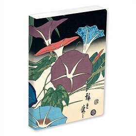 Journal Morning Glories & Cricket, Hiroshige Lined Paperback (häftad, eng)
