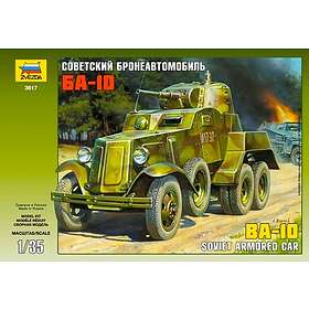 Zvezda 1/35 WWII BA-10 Armored Vehicle