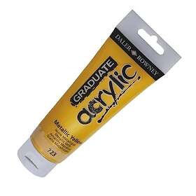 Daler-Rowney Graduate Akrylmaling Metallic Yellow 120ml
