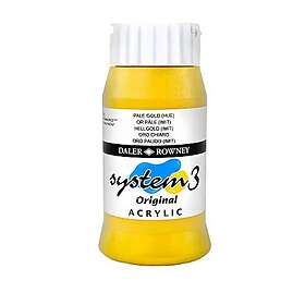 Daler-Rowney System3 Akrylfärg Pale Gold Hue 500ml