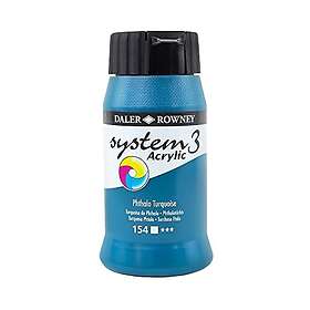 Daler-Rowney System3 Akrylmaling Phthalo Turquoise 500ml