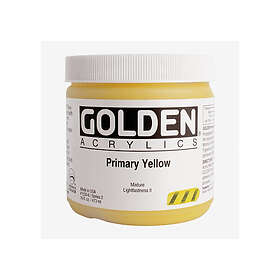 Golden Heavy Body Akrylfärg Primary Yellow 473ml