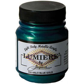 Jacquard Lumiere Peinture Acrylique Halo Blue Gold 66ml