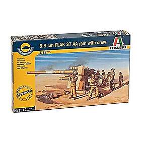 Italeri 1/72 Pillar Defense Cannon 37 AA, 8.8 cm