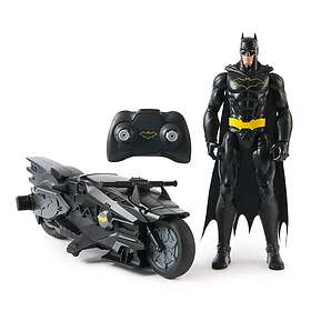 Batman Stealth Batcycle RC med 30 cm Figur 6072896
