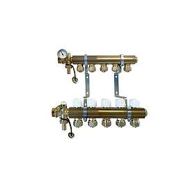 Pettinaroli Fordelerrørssystem M. Shunt Unit 3/4" 5-sløyfer 7025SYS20-05