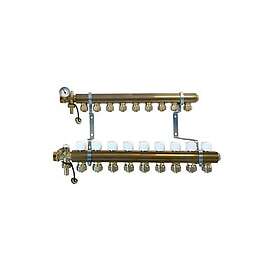 Pettinaroli Fordelerrørssystem Manifold System 3/4" 9 Uttak 7025SYS20-09