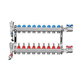 JWS Värmekretsfördelare 9-slingor