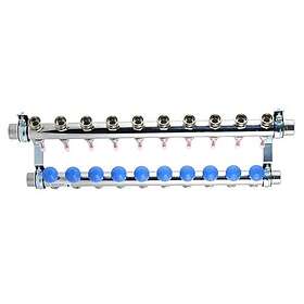 Watts Manifold med flowmåler 10-sløjfer 10029050