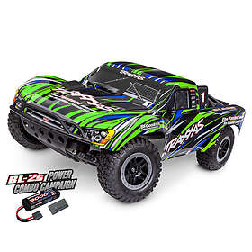 Traxxas Slash 2WD 1/10 RTR TQ EHD Grön Clipless BL-2S 58334-4-GRN