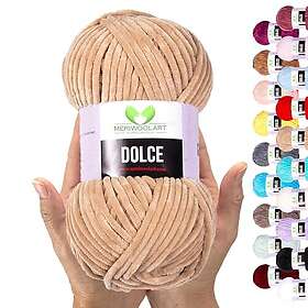 MeriWoolArt Chenillegarn 100g