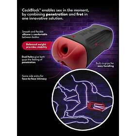 CockBlock Mannlig par dobbel penetrasjon onanist