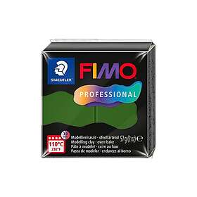Fimo Professional Polymerlera Bladgrön 57g