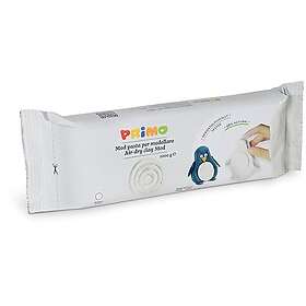 Primo Lufttorkande lera Vit 1000g