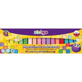 Strigo Fyrkantig Muovailuvaha Monivärinen