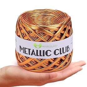 MeriWoolArt Premium Metallic T-shirt Garn 55m