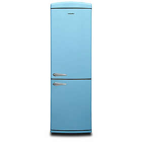 Montpellier RETRO Style Fridge Freezer (Blue)