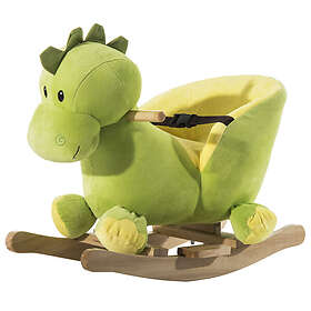 Homcom Rocking Horse Dinosaur with Safety Belt