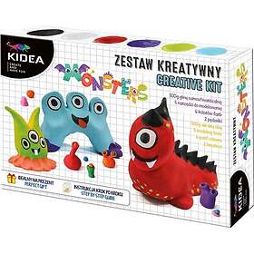 Kidea Monsters Itsekovettuva Savi Monivärinen