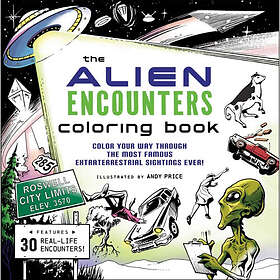 The Alien Encounters Coloring Book