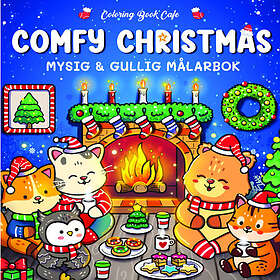 Comfy Christmas Mysig Färg Bok