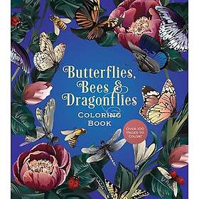 Perhoset, mehiläiset & Sudenkorennot Värityskirja