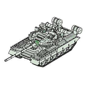 Trumpeter 1/72 T-80BV Russian Main Battle Tank