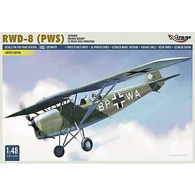 Mirage 1/48 Avion d'entraînement Luftwaffe RWD-8