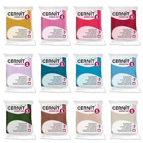 Cernit Number One Pâte polymère Multicolore 12x56g