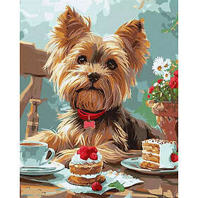 Ideyka Painting By Numbers - An Afternoon With A Yorkie