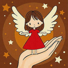 Ideyka Painting by Numbers Hand Of The Virgin 25x25cm