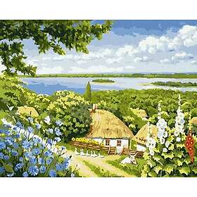 Ideyka Måla efter nummer - Rural Corner 40X50cm