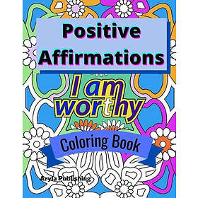 Färgläggningsbok med positiva affirmationer för vuxna