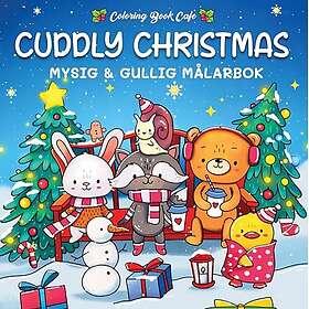 Cuddly Christmas Målarbok