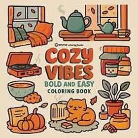 Bold & Easy Cozy Vibes målarbok