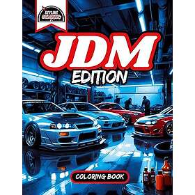 Revline Coloring JDM Edition Car Coloring Book