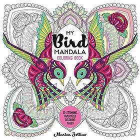 Min fugl mandala fargeleggingsbok