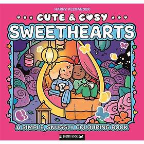 Cute & Cosy: Sweethearts - A Simple, Snuggly Colouring Book