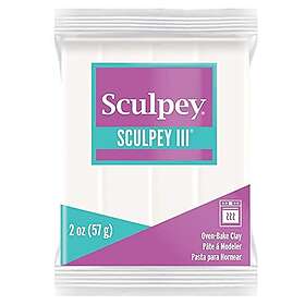 Sculpey III Polymerlera Vit 56g