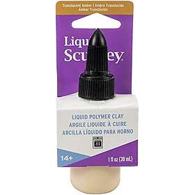 Sculpey Liquide Polymer Clay Genomskinlig Bärnsten 29ml