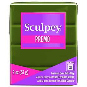 Sculpey Premo Polymerlera Spansk Oliv 57g