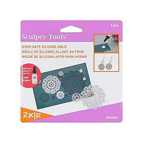 Sculpey Moule de moulage Silicone Mandala