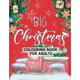 Stor Jul Målarbok för Vuxna