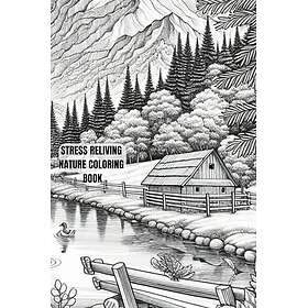 Natur målarbok för vuxna avkoppling