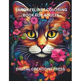 Fancy Felines Målarbok för Vuxna