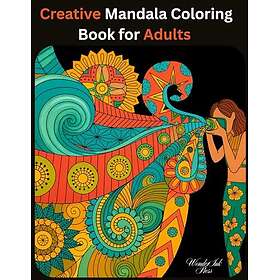 Kreativ Mandala Målarbok för Vuxna