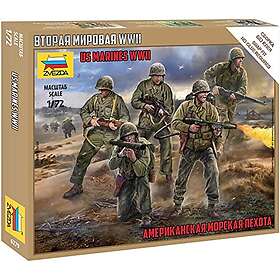Zvezda 1/72 US Marines WWII